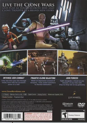 Star Wars - The Clone Wars - Republic Heroes box cover back